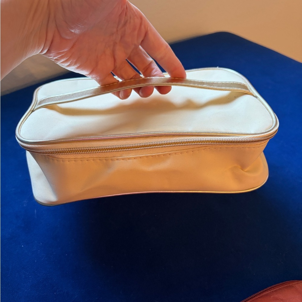Lancome Elegant Cream Cosmetic Pouch